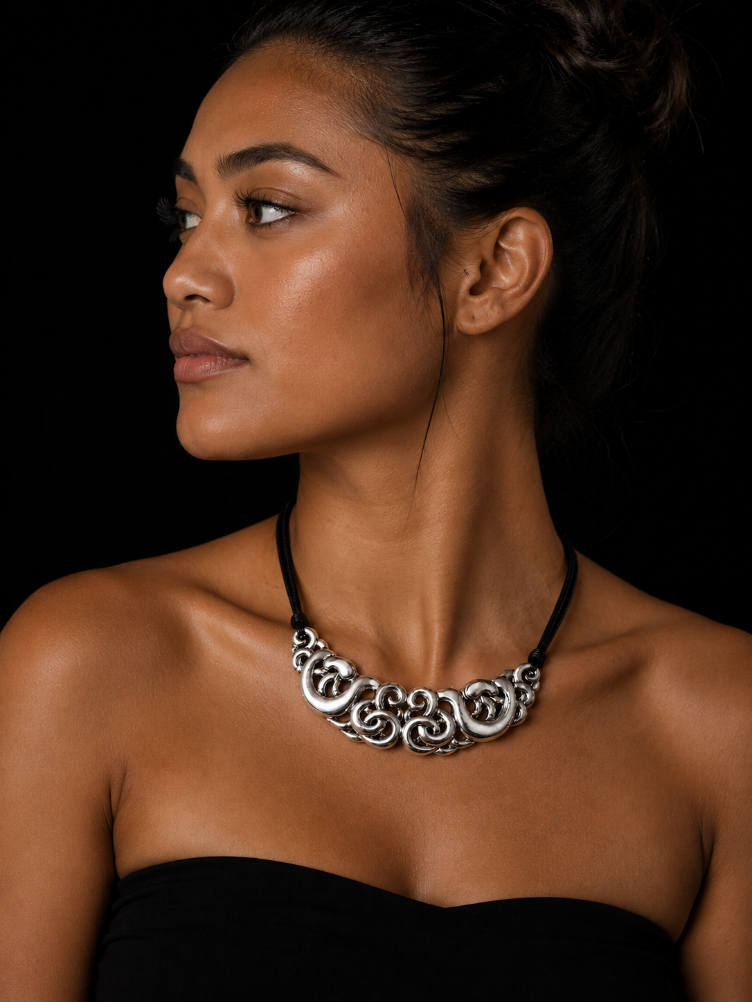 Sterling Silver Manaia Necklace
