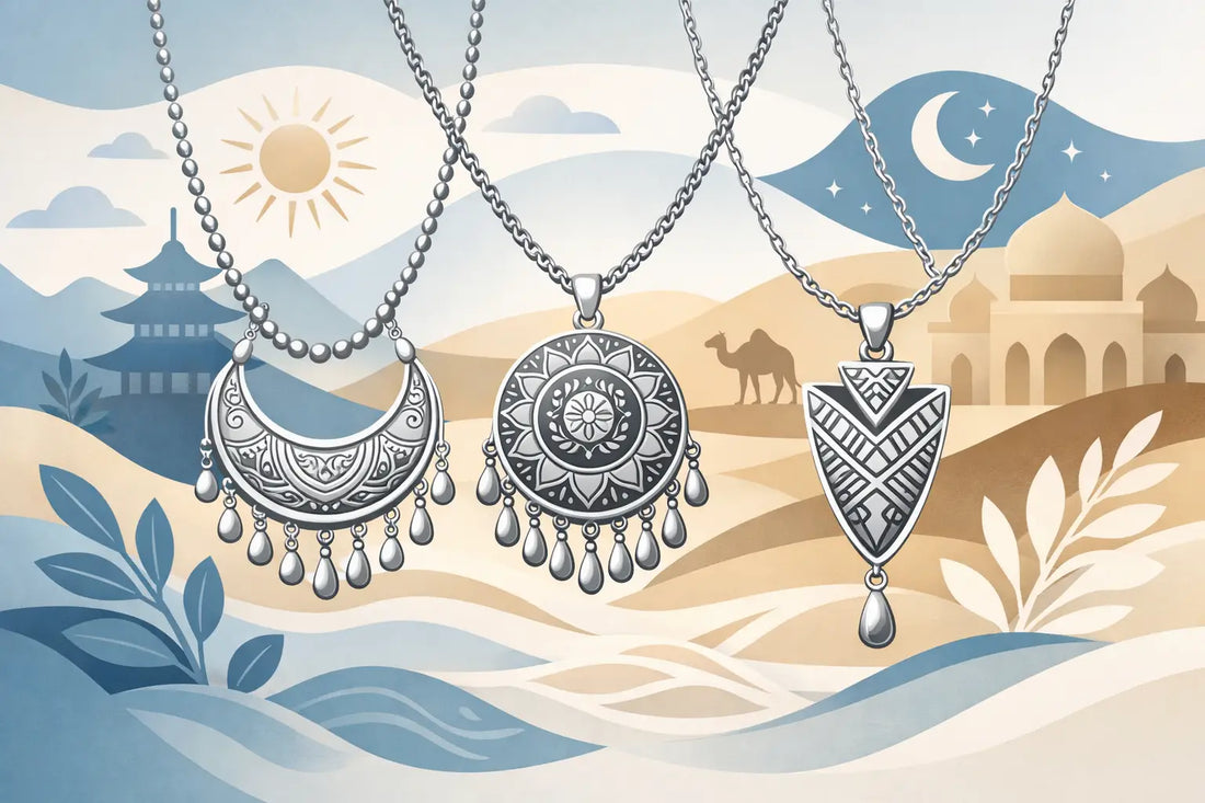 Artisan Silver Necklaces With Cultural Depth