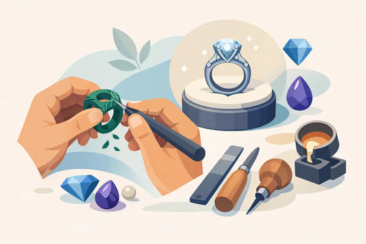 The Hand Carved Jewellery Process