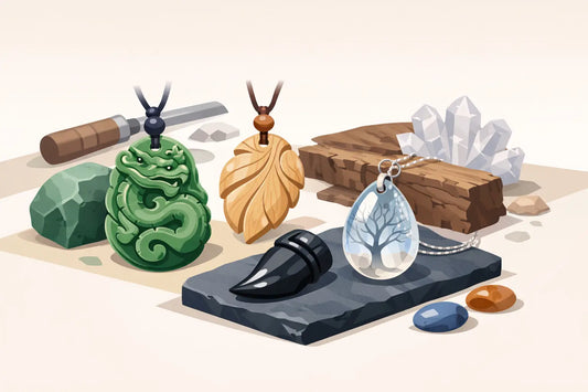 Best Materials for Carved Pendants