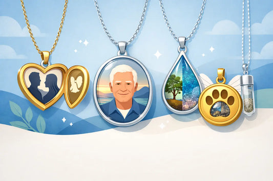 12 Custom Memorial Pendant Examples