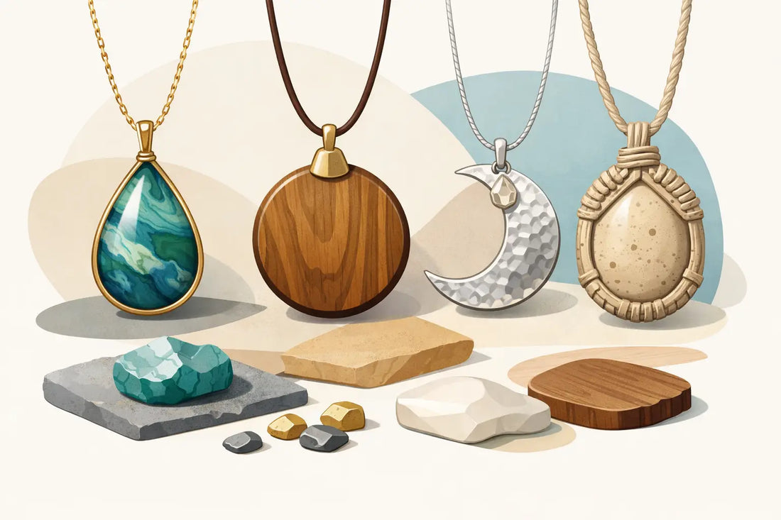 A Guide to Handcrafted Pendant Materials