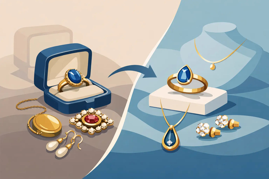 Heirloom Jewellery Redesign Example