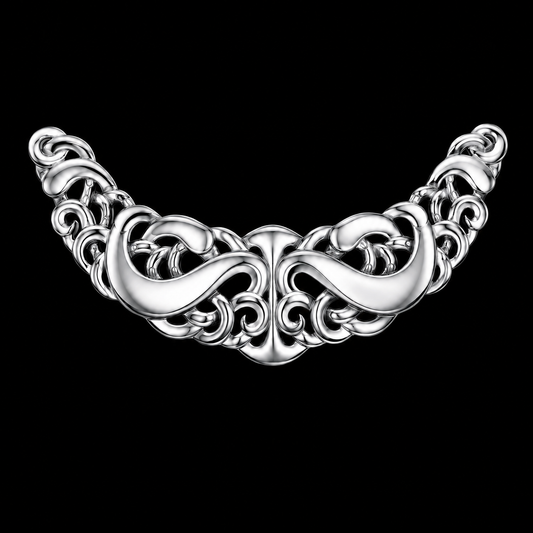 Sterling Silver Manaia Necklace