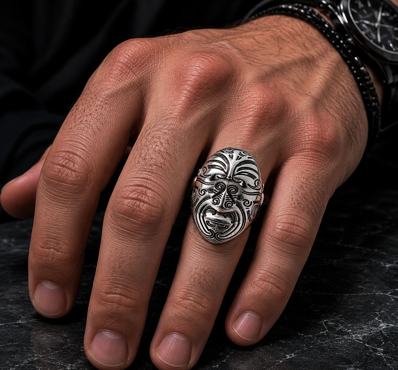 Sterling Silver Peacemaker Ring