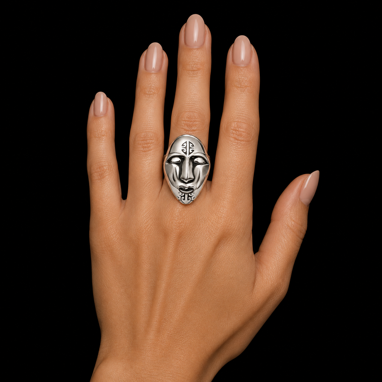 Sterling Silver Wahine Ring