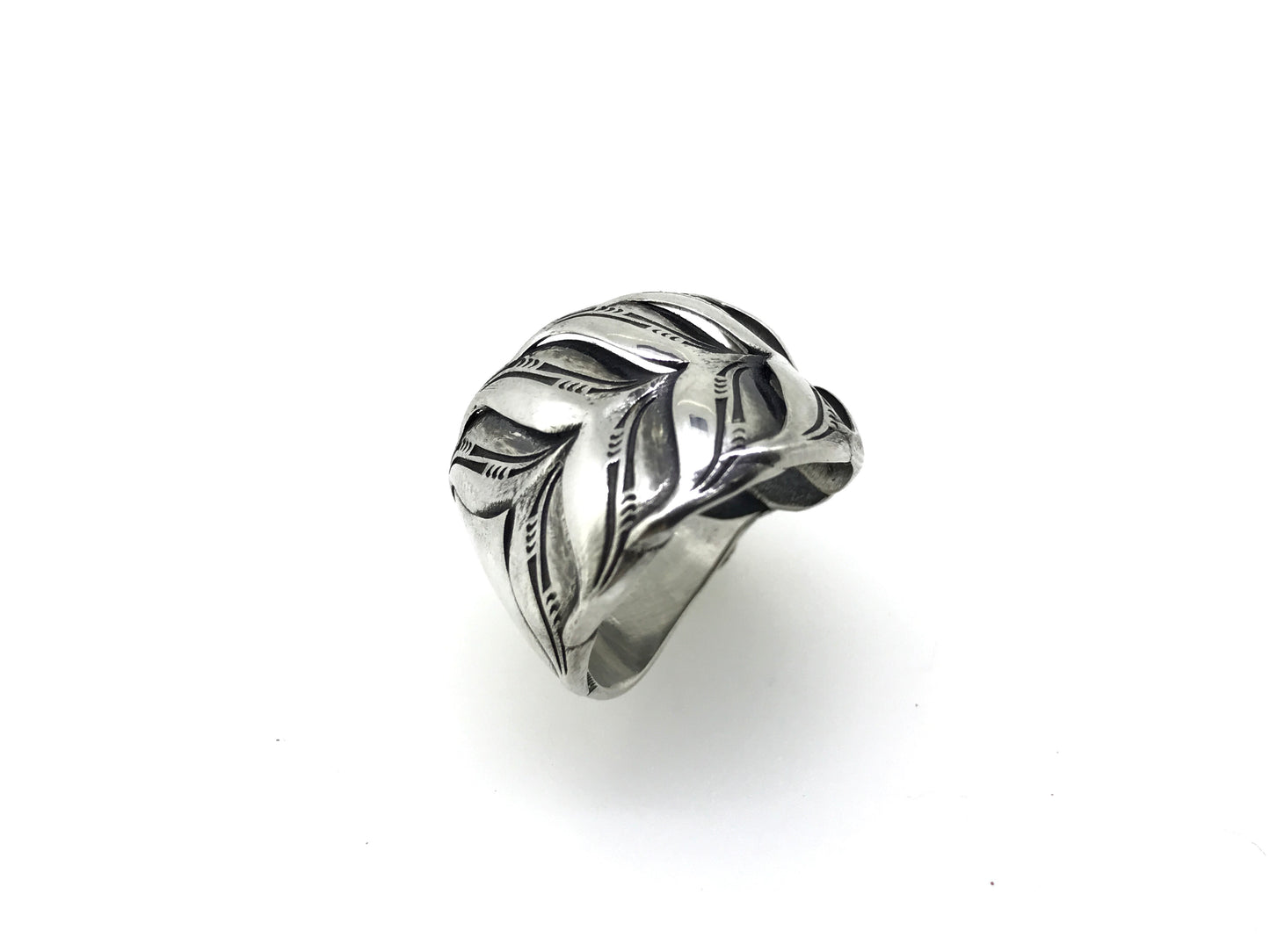 Sterling Silver Whale Tail Ring