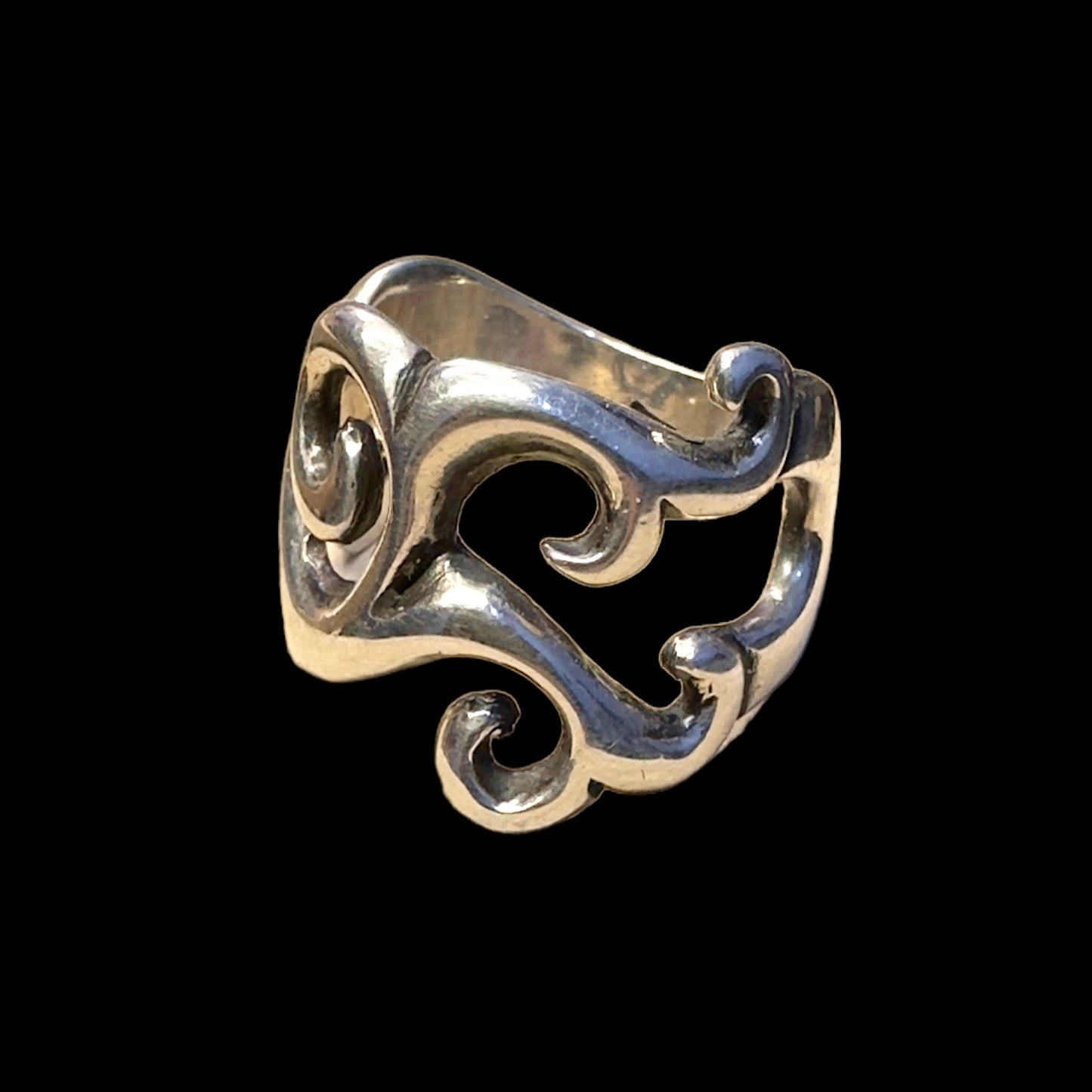 Sterling Silver Koru Ring