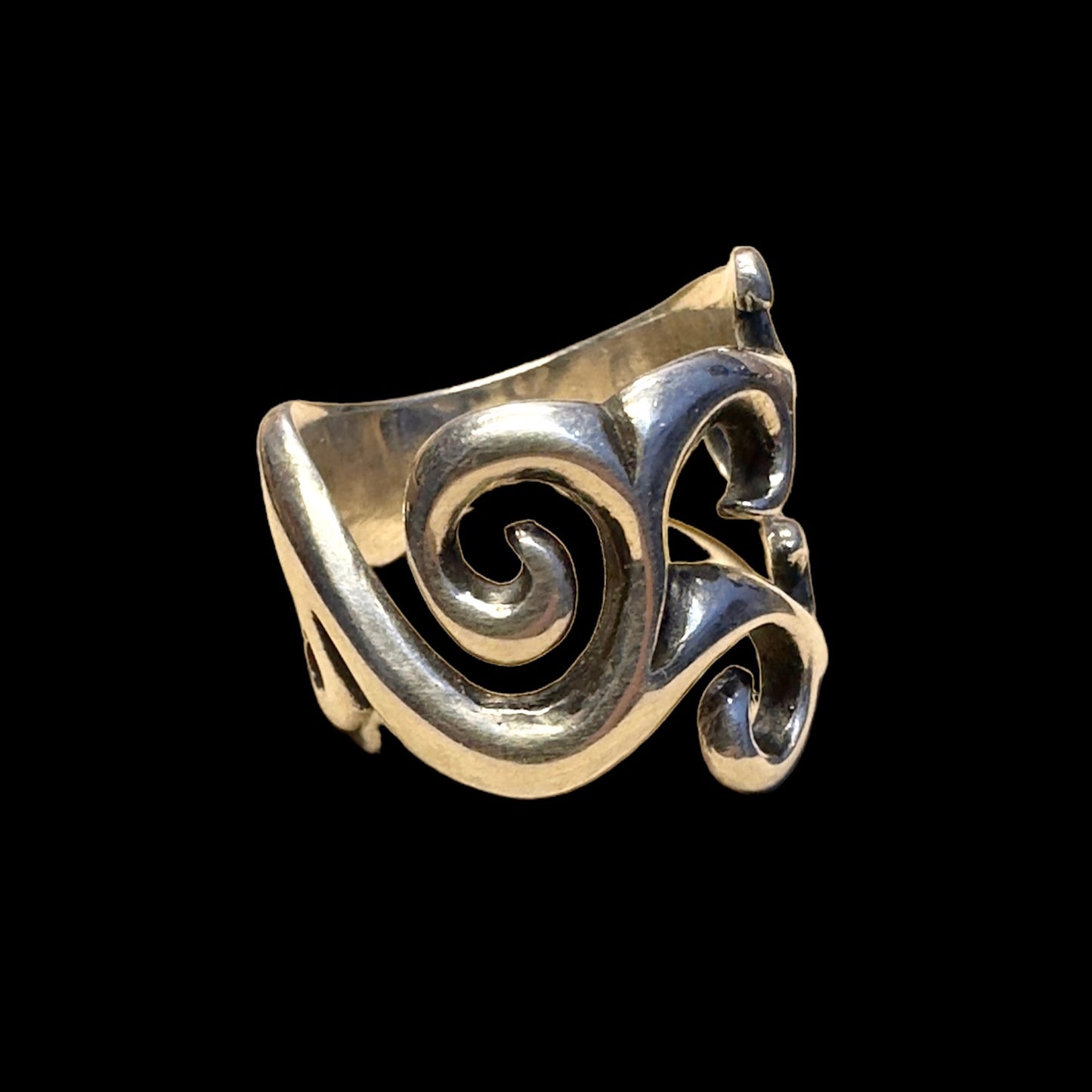 Sterling Silver Koru Ring